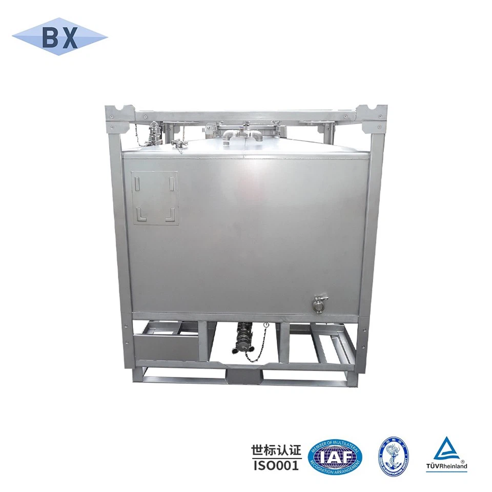 Chemical Stainless Steel IBC Tote Tank